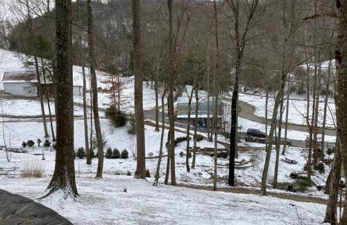 Sugar Grove Casa | Airstream at a Petting Zoo w/Hot Tub