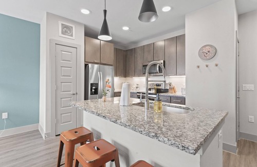 Montopolis Apartamento | Airy 1BR King Suite Close to Downtown w Fast Wifi