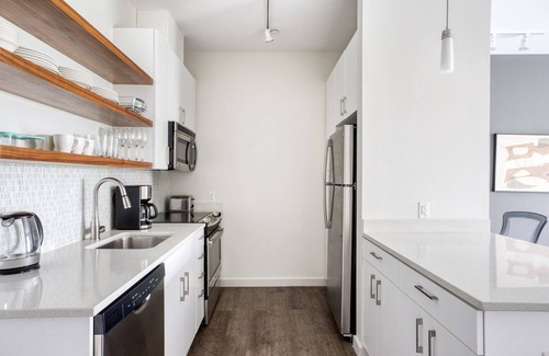 Cambridgeport Apartamento | Airy Cambridgeport 1BR w/ W/D & Gym, near Boston U & MIT, by Blueground