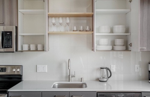 Yesler Terrace Apartamento | Airy First Hill studio w/ Gym & BBQ, nr park, by Blueground