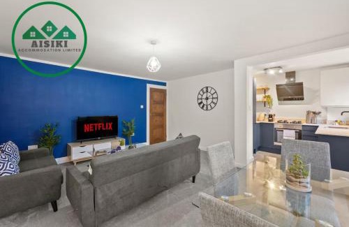 High Barnet Apartamento | Aisiki Apartments at Barnet, Ground Floor, 2-Bedroom & 1-Bathroom, Pet-Friendly Flat, Double Beds with Free Wi-Fi