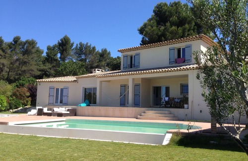 Cabries Villa | Aix- Villa 200 m² 8-10 pers. - Vistas panorámicas - piscina infinita - tranquilo gd