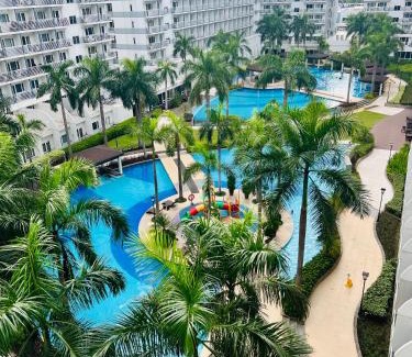 Barangay 76 Apartamento | Aiza's Place with Two Beds in Shell Residences PASAY near MOA and NAIA