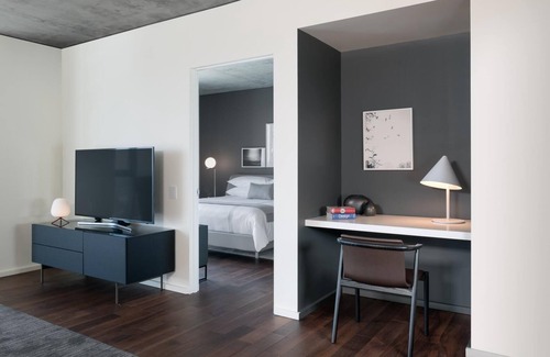 West Hollywood Hotel | AKA Residences Private Balcony Suite w/ WiFi & Stunning Downtown L.A. Views