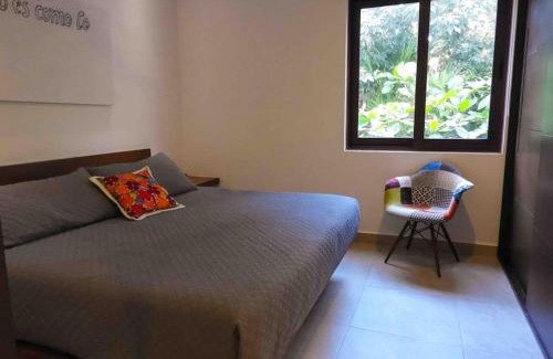 Akumal Apartamento | Aku-Chic Newly furbished condo Jungle pool