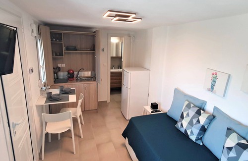 Nea Anchialos Apartamento | Alba Ocean View Comfort Double