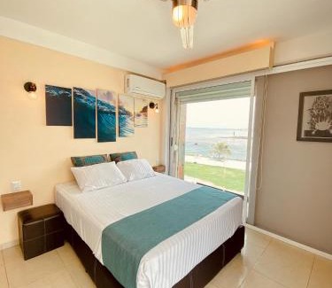 Boca del Río Apartamento | Alberca privada, vista al mar, frente playa foro boca