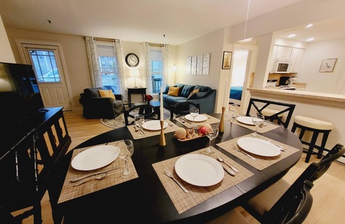 Chautauqua Condominio | Aldine Bowman Suite STUNNING updated 2-bdrm w/lake views in the heart of CHQ!