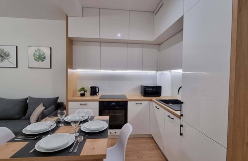 Nowy Sacz Apartamento | Aleje Wolności 13 | Modern Studio | Balcony