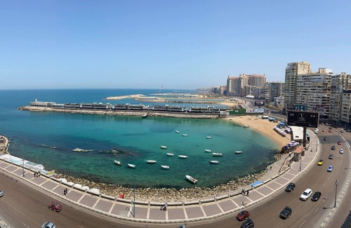 Ar-Raml 1 Apartamento | Alexandria Luxury Apartments Gleem 1 Direct Sea View
