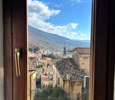San Donato Val Di Comino Casa | All'orologio 2 Camere, Barbecue, Terrazza, Vista