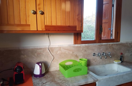 Trachilos Cabaña | Hermosa casa rural,frente al mar,desayuno incluido,ideal para familias
