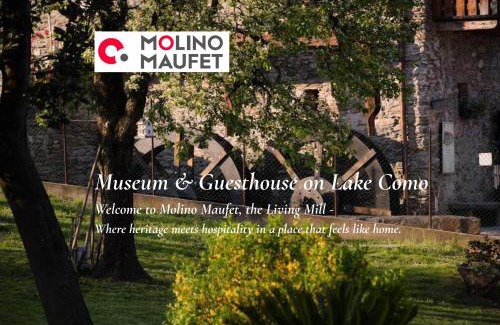 Colico Apartamento | Alle Macine - Lake Como Heritage Home in Molino Maufet Watermill - Lake View Balcony