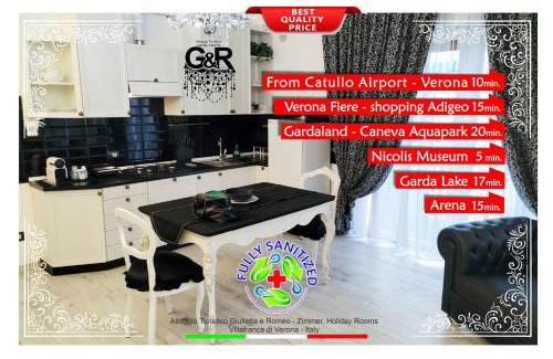 Villafranca di Verona Apartamento | Alloggio Turistico Giulietta e ROMEO - INTERO APPARTAMENTO - Villafranca di Verona, Zimmer, Holiday Rooms