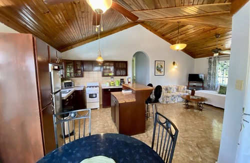 Montego Bay Cabaña | Almond Tree Cottage con piscina