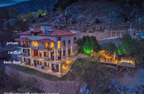 Arachova Apartamento | AlmondHouse Suites with Fireplace - ADULTS ONLY