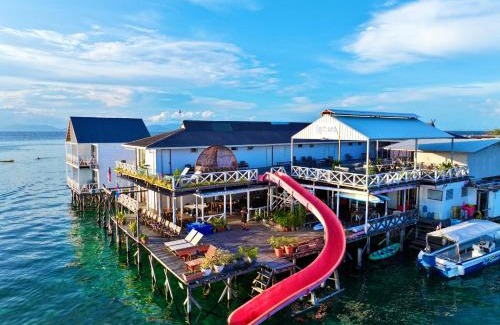 Mabul Island Cabina | Aloha Mabul Scuba Lodge