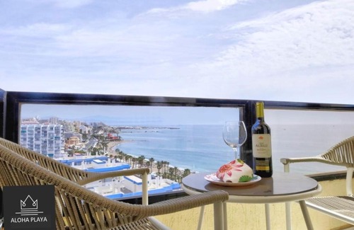 Torrequebrada Apartamento | Aloha Playa Deluxe WiFi Swimming Pools & Parking
