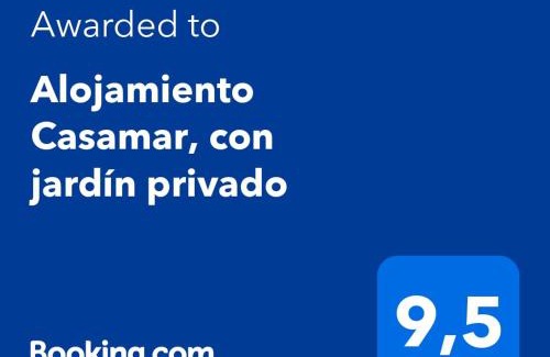 Albandi Apartamento | Alojamiento Casamar, con jardín