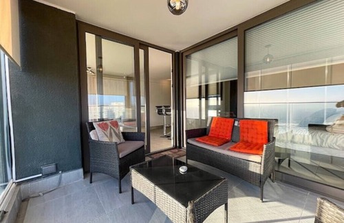 Concon Apartamento | Alojamiento Vista Panorámica al Mar