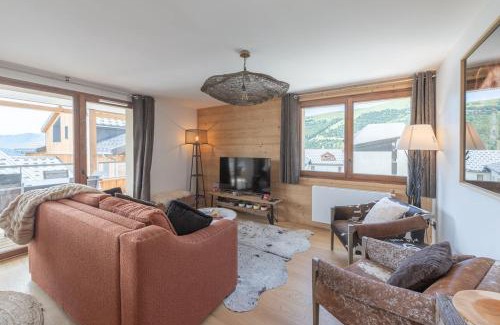 Viel-Alpe Apartamento | Alpe d'Huez Houses - Chez Cathy - Fermes de l'Alpe - Fabuleux 2 chambres neuf pour 6 personnes