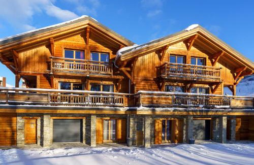 Bergers Chalet De Esquí | Alpe d'Huez Houses - Les Balcons du Golf