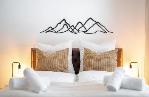 Rappele Apartamento | Alpenstube mit Bergblick, Sauna und Hallenbad