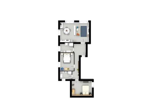 Old Town Apartamento | Altalena sulla piazza, un affaccio d'eccezione