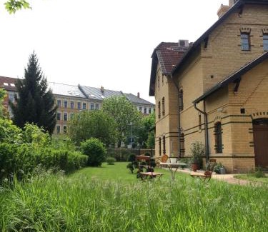 Mockern Apartamento | Alte Bahnstation Leipzig (Appartement TWO & ONE)