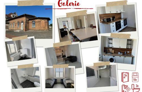 Oberdorla Apartamento | Alter Bahnhof Schwaan - Monteurswohnungen