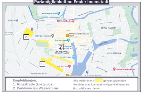 Emden Apartamento | Altstadt Ankerplatz