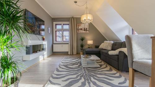 Cottbus Apartamento | Altstadtapartment, 80 qm,2 Schlafzimmer,Parkplatz,Netflix