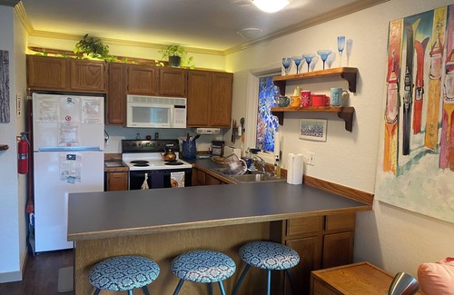 Alyeska Condominio | Alyeska Base View Studio Condo; Location Location! Parque y caminar a todo.
