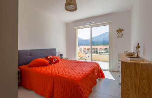 Marine de Saint Ambroggio Apartamento | Amandula - Appt climatisé vue mer