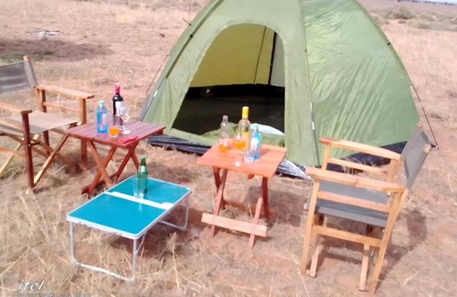 Amboseli Cabina | Amanya Double Pitch Tent with Mt Kilimanjaro View