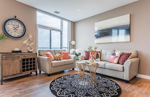 Hurontario Apartamento | Amazing 3 Bed 4 Bath Penthouse with Roof Top Terrace close to Airport