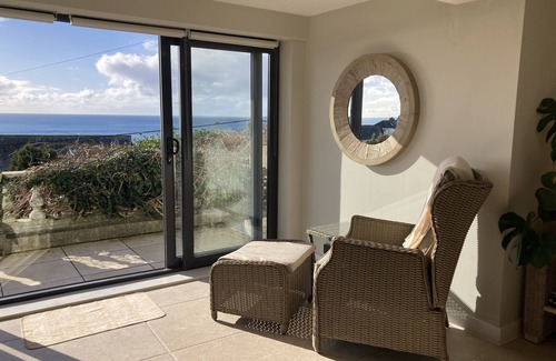 Downderry Apartamento | Amazing Cornish apartment with sea views - 3 mins to beach