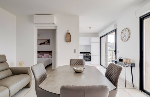 Pietrosella Apartamento | Impresionante vista al mar de Córcega Porticcio