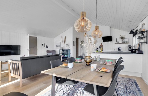 Vrist Strand Casa | Increíble casa en Harboøre con sauna