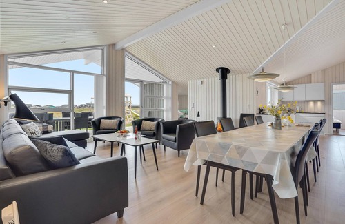 Nr. Lyngby Strand Casa | Increíble casa en Løkken con cocina