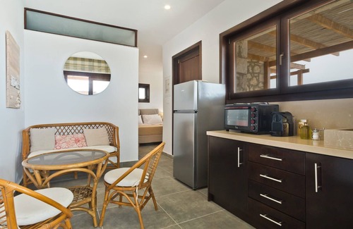 Karpathos Villa | Amazing Karpathos Apartment | Apartment Xi | 1 Bedroom | Private Veranda with Outdoor Furniture | Shared Swimming Pool | Shared Seating Area with Stunning Sea Views | Michaliou Kipos