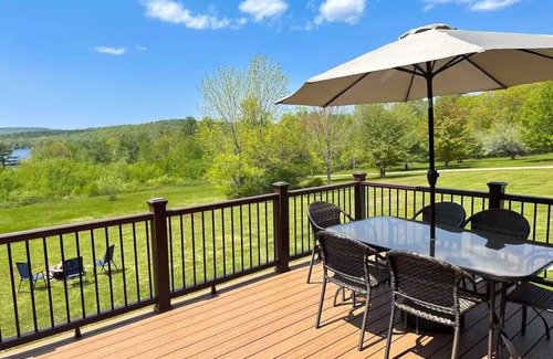 Oxford Cabina | Amazing Lake View~Wood Stove~Deck~Outdoor Shower