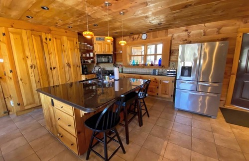 Whitefield Casa | Amazing lakefront home in the White Mountains with game room, theater, and dog friendly!