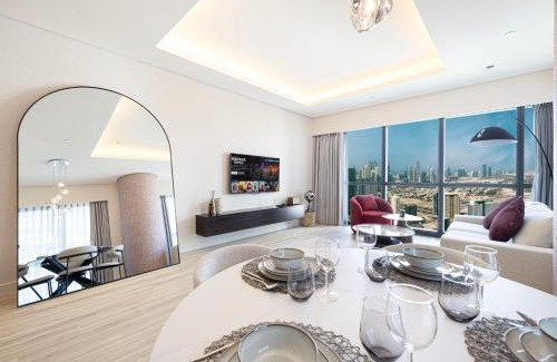 Business Bay Apartamento | Amazing Oasis 1500 sqft View Hotel Amenities