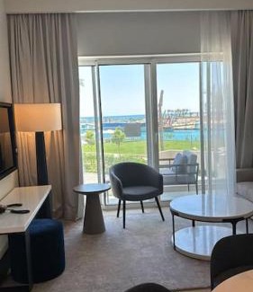 Sidi Abd El-Rahman Apartamento | Amazing one bedroom address beach hotel full sea view