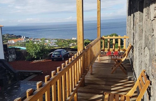 Sao Roque do Pico Apartamento | Increíble apartamento de un dormitorio con vistas al mar