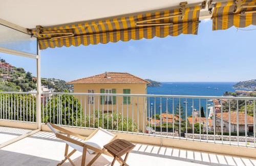 Villefranche-sur-Mer Apartamento | Amazing Sea View 2Bdr Swimming Pool Parking
