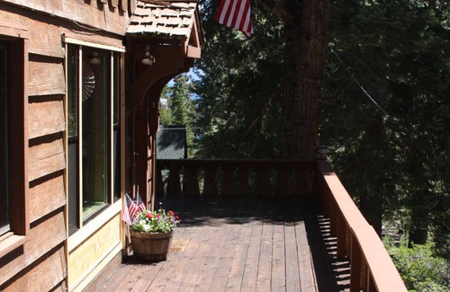 Tahoma Cabina | Increíble cabaña de Tahoe: paseo a la playa de arena