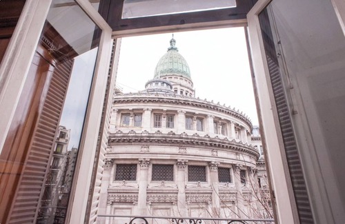 Congreso Apartamento | Impresionante vista en el histórico Buenos Aires