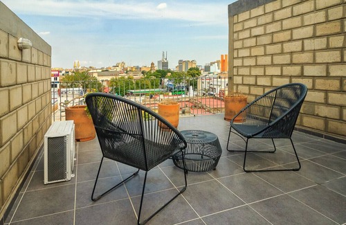Centro de Guadalajara Apartamento | Amazing View Loft w/Gym & Coworking | 2 BD | Tribu Colón
